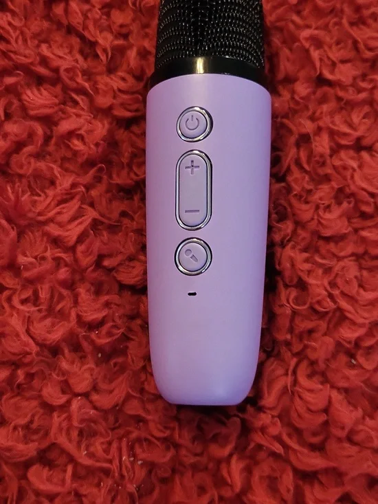 Purple Handheld Microphones - Matte Lavender Finish - Picture 2 of 3